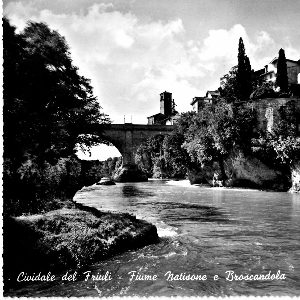 Cividale, fiume Natisone e Broscandola